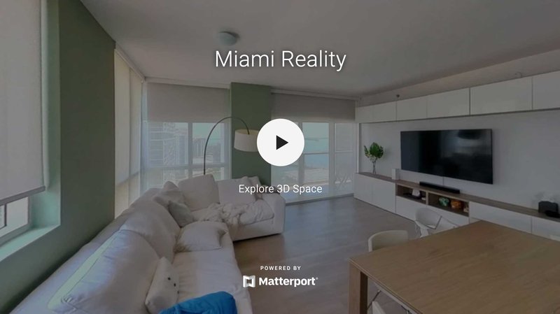 Matterport 3D tour Miami